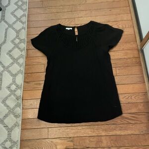 Maurices Classic Black Short Sleeve Top